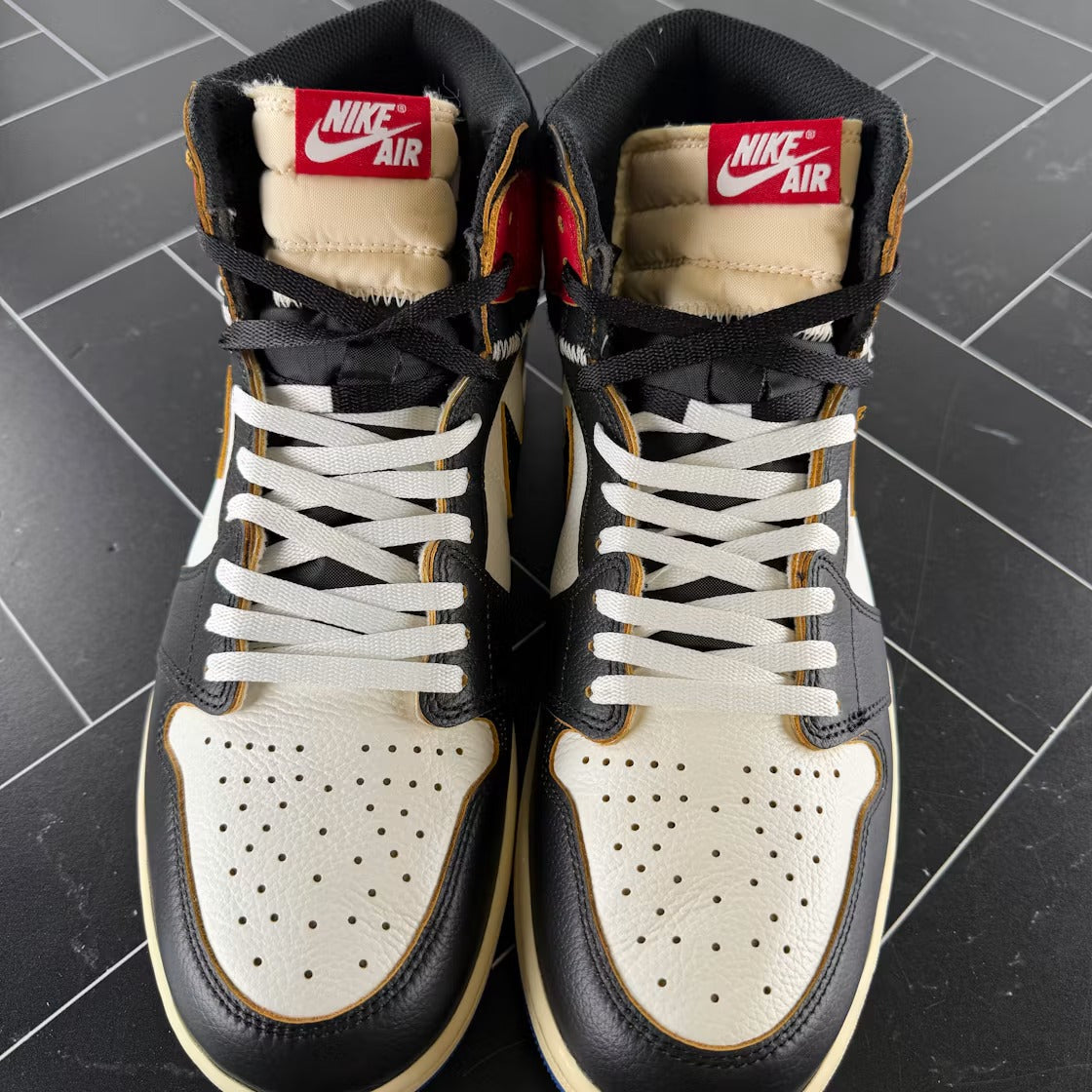 Used - Air Jordan 1 Retro High OG SP Fragment x Union LA Varsity Red Sport Royal - US M 12 - detail 3